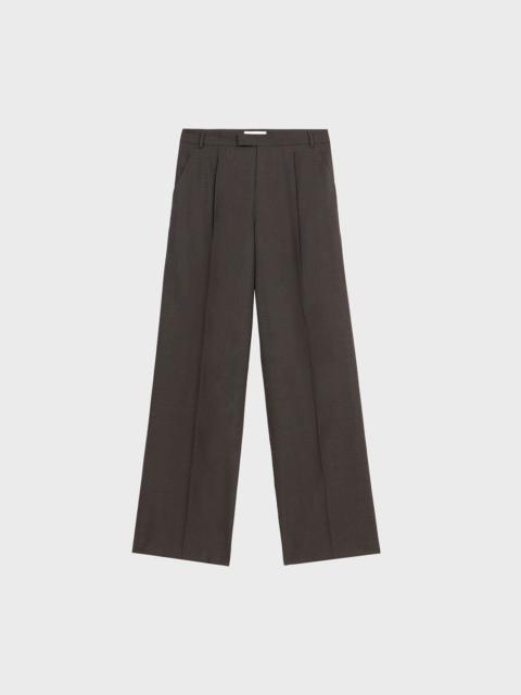 Blumarine WIDE LEG PANTS IN WOOL.