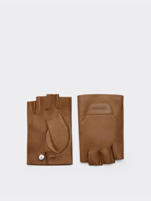 Ferrari Fingerless nappa gloves
