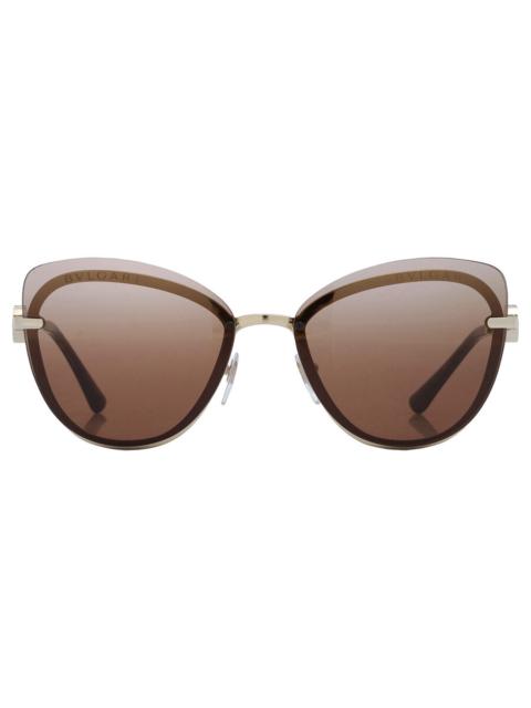 BVLGARI Bvlgari Brown Gradient Butterfly Ladies Sunglasses BV6182B 278/13 60