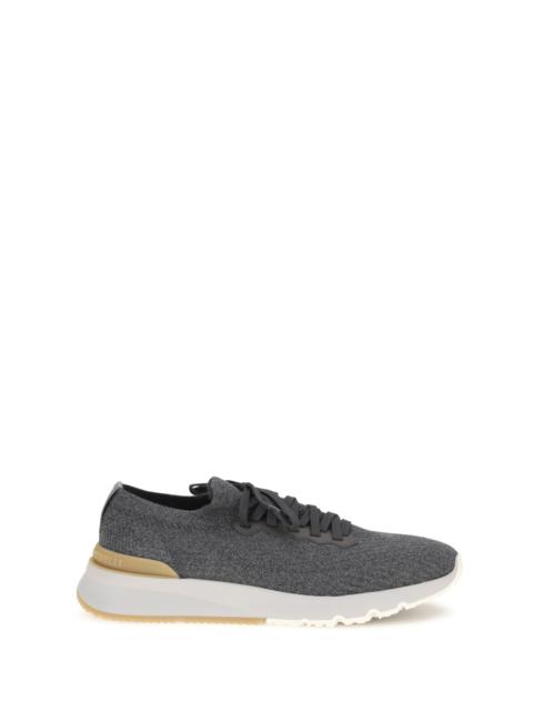Brunello Cucinelli Brunello Cucinelli Cotton Sneakers Grey Men