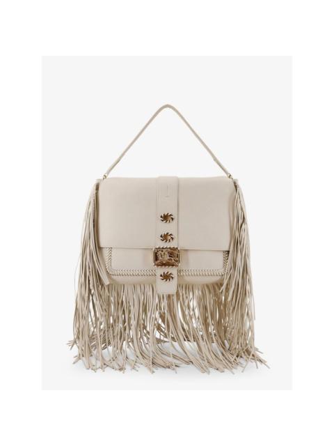 Burberry BURBERRY Rider White Shoulder Bag New