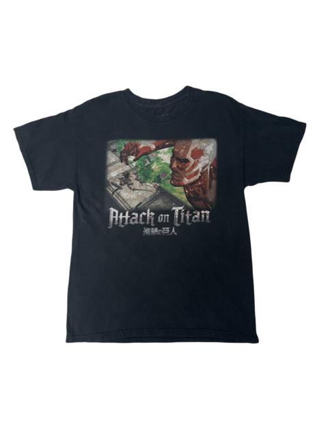 Other Designers Anime × Cartoon Network × Ripple Junction - Attack On Titan Anime T Shirt