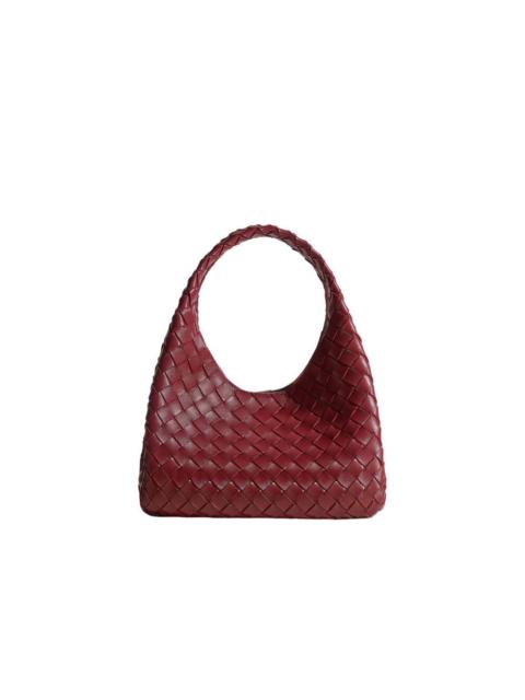 Bottega Veneta BOTTEGA VENETA Campana Small $4200 Lava Red Top Handle Bag N