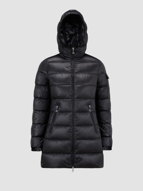 Moncler Glements Hooded Mid-Length Down Jacket