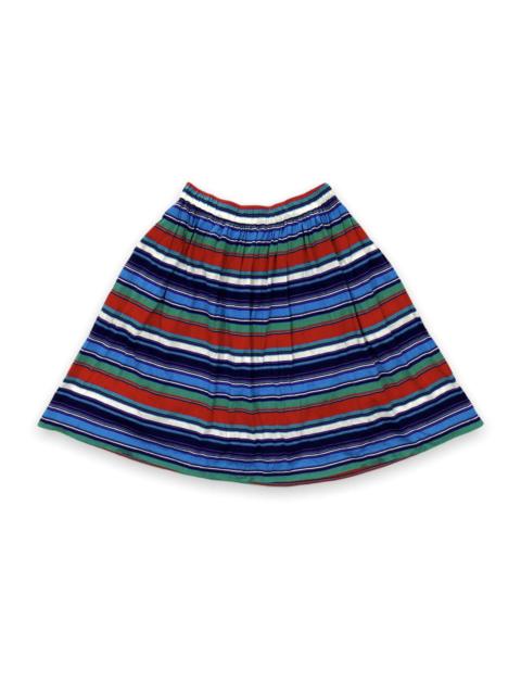 SAINT LAURENT Yves Saint Laurent Multicolor Stripes Skirt