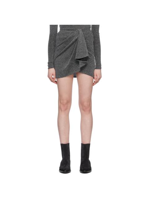 Isabel Marant Étoile Silver Bergen Miniskirt