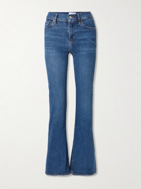 FRAME The Icon Long Mid-rise Flared Jeans