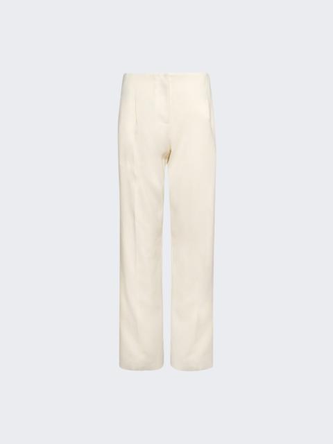 CHRISTOPHER ESBER Redux Heavy Twill Trouser White