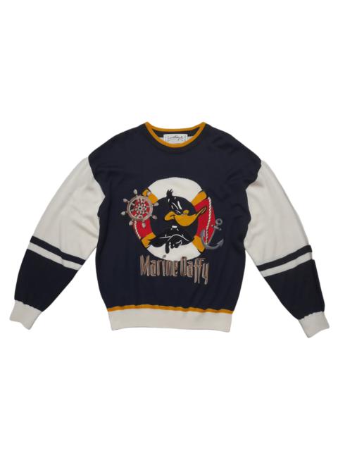 Other Designers Cartoon Network - Marine DAFFY Duck Jean Charles de Baguette Knitwear (D834)
