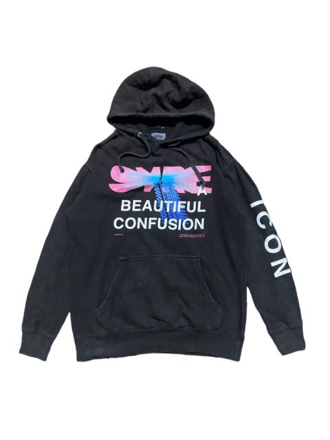 Other Designers Msftsrep - SYRE 'A Beautiful Confusion Hoodie Sunfaded