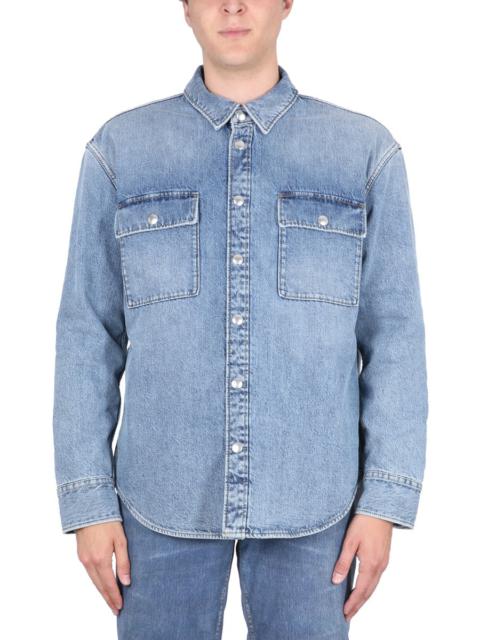 Bottega Veneta Bottega Veneta Men Denim Shirt