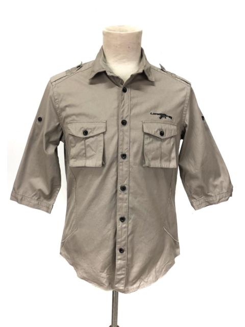 PPFM PPFM Army style 3 quater shirt
