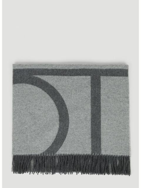 Totême Toteme Women Monogram Jacquard Scarf