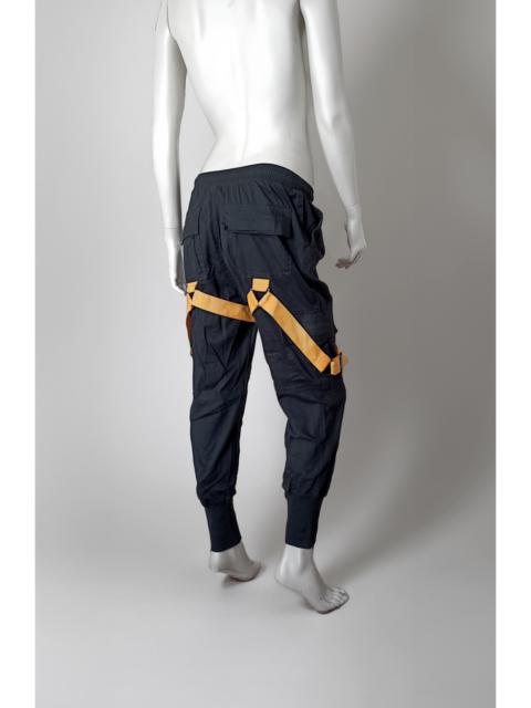 Other Designers TurStreetwear Yellow strap rugged heavy cargo pants DS