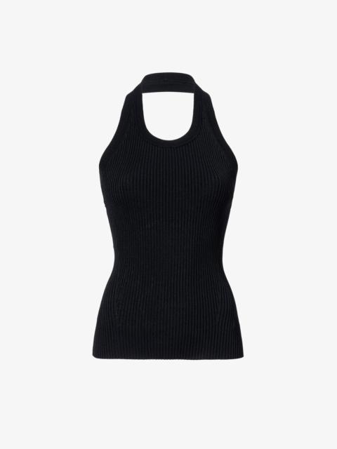 Proenza Schouler Gloria Top in Viscose Rib