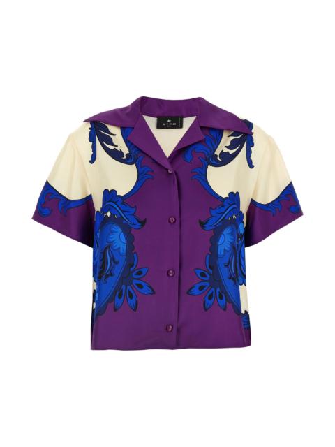 Etro Paisley maxi shirt