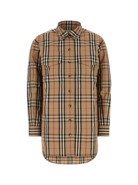 Burberry Burberry Women Embroidered Cotton Shirt