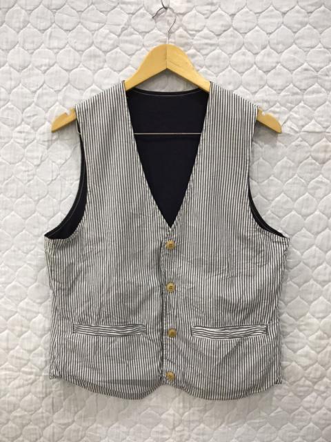 Other Designers Grailed - F. OIL CAKE RIVERSIBLE CASUAL VEST