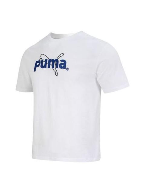 PUMA PUMA Team Graphic Shirt 'White' 621987-02