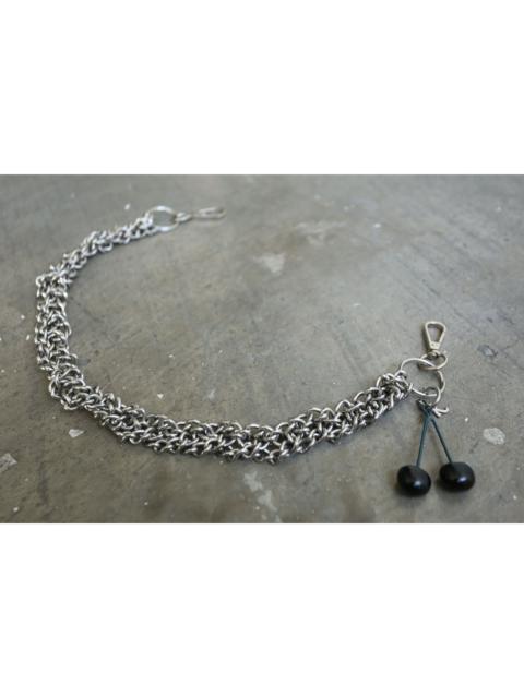 Raf Simons Raf Simons - F/W 19 - Cherry Charm Twisted Wallet Chain