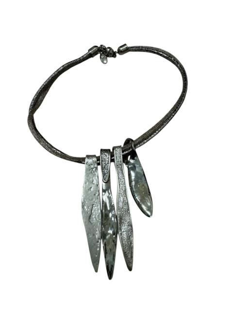 Other Designers Jewelry - ABISTE BAMBOO LEAVES PATTERN CHOKER NECKLACE