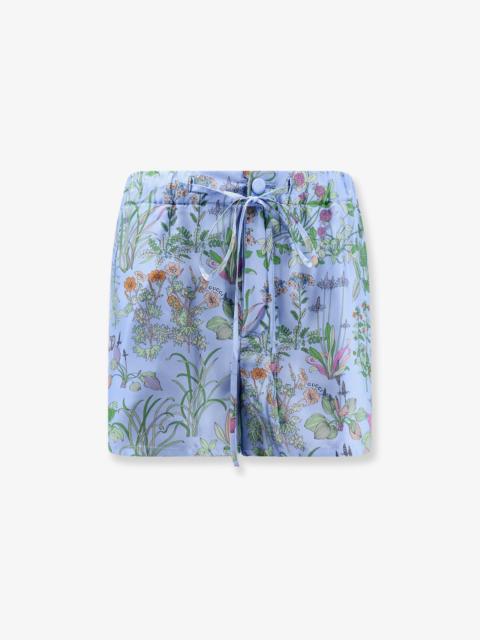 GUCCI Gucci Printed Silk Shorts