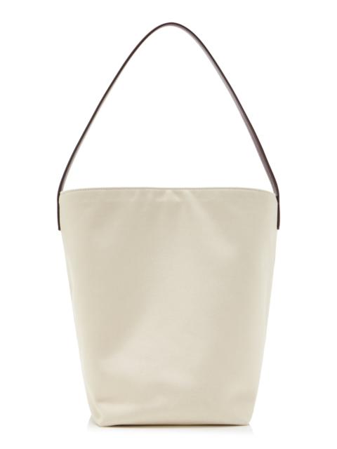 The Row Medium N/S Park Canvas Tote Bag ivory