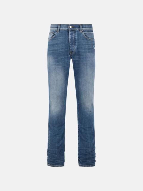 AMIRI 'STACK' BLUE COTTON JEANS