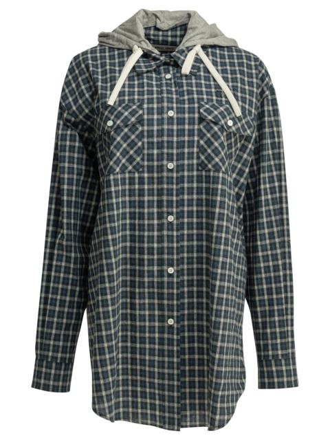 Miu Miu Miu Miu Casual hooded shirt (IT 40)