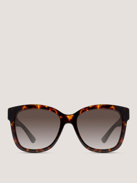 Stuart Weitzman EMBELLISHED SQUARE SUNGLASSES