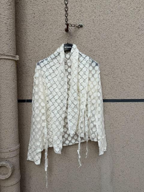 Jean Paul Gaultier Jean Paul Gaultier polka dot sequined mesh shirt