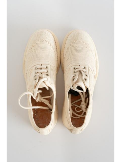 Guidi Guidi 110ZRC/792 Embossed Derby shoes leather in beige
