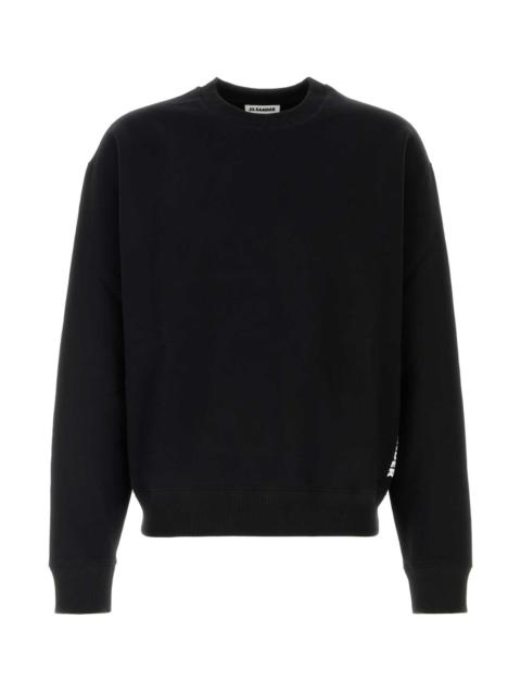 Jil Sander Jil Sander Men Black Cotton Sweatshirt