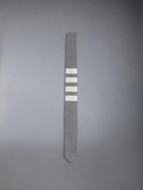 Thom Browne Plain Weave 4-Bar Classic Tie