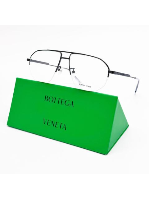 Bottega Veneta NEW BOTTEGA VENETA EYEGLASSES BV1109O 001 BLACK AVIATOR UNIS