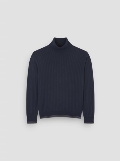 Paul & Shark WOOL AND CASHMERE TURTLENECK SWEATER