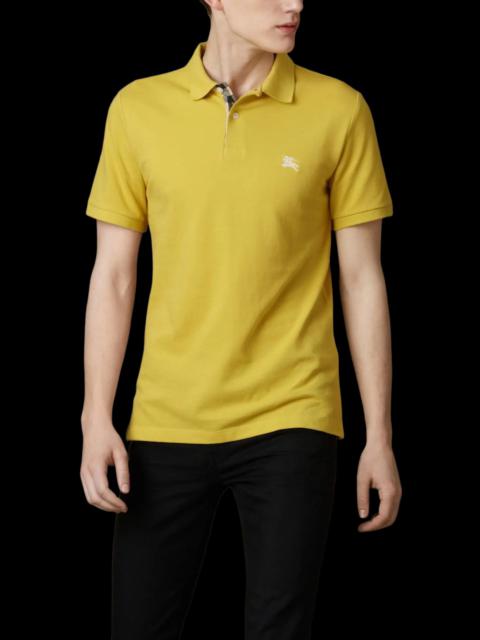 Other Designers Burberry Prorsum - VTG BURBERRY’S REGD YELLOW SHORT SLEEVE POLO SHIRT