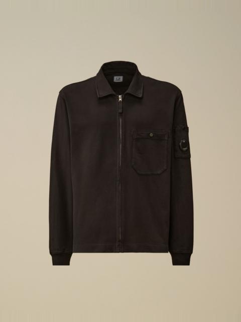 C.P. Company Light Fleece Full Zip Sweatshirt