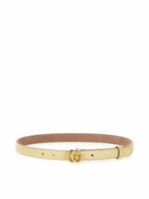 GUCCI Gucci Women Calfskin Belt Beige