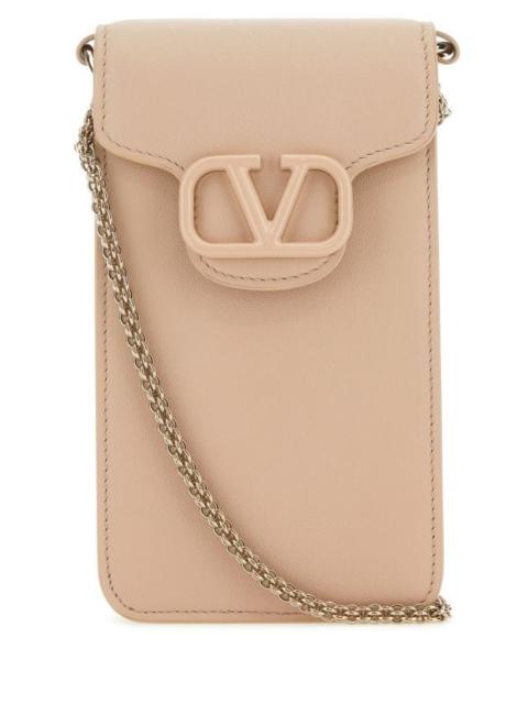 Valentino Garavani Woman Skin Pink Leather Locã² Phone Case