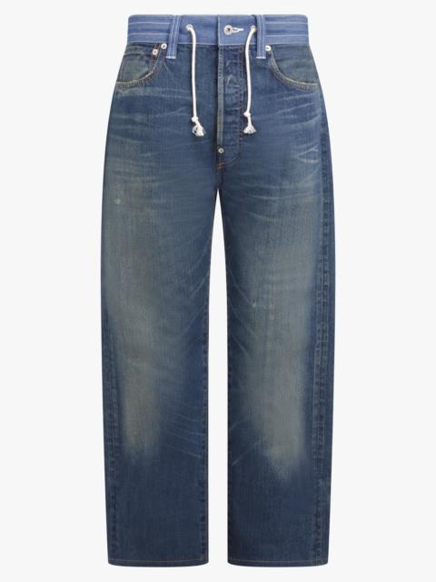 Junya Watanabe X LEVIS TREATED DENIM JEANS | INDIGO BLUE