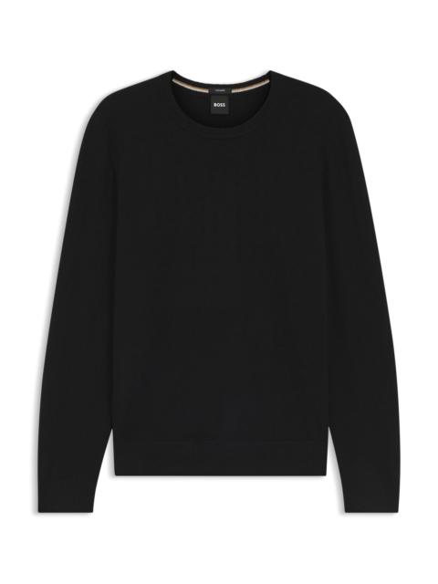 BOSS CASHMERE SWEATER IN A REGULAR FIT