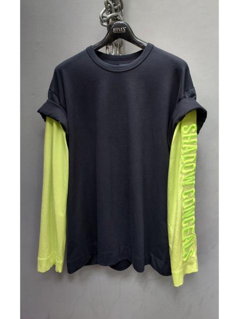 JUUN.J Juun.J Shadow Conceals Double Sleeves Tshirt