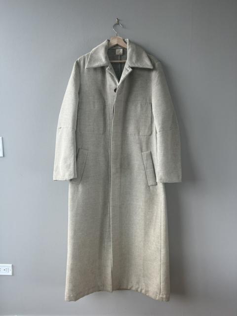 Ann Demeulemeester AW99 Floor-Length Wool Coat