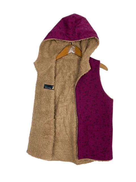 Other Designers Rare‼️ Disney Winnie The Pooh Reversible Vest Fleece