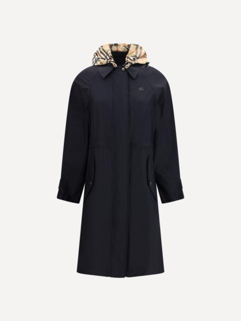 Burberry Newbury Parka in stretch nylon twill