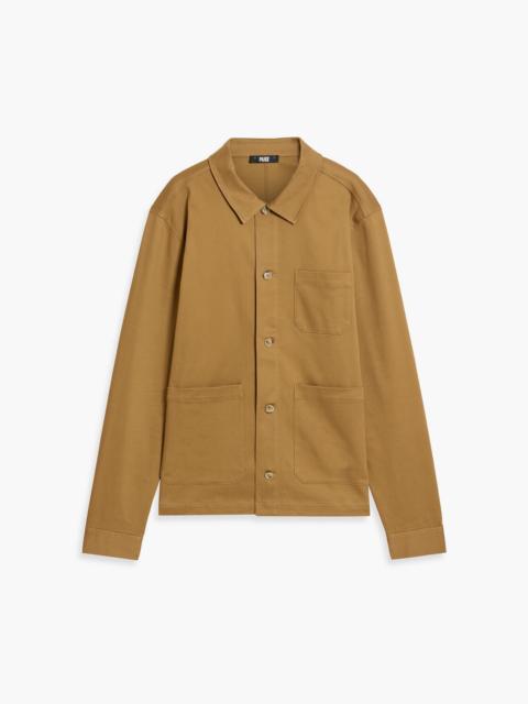 PAIGE Foreman cotton-blend twill jacket