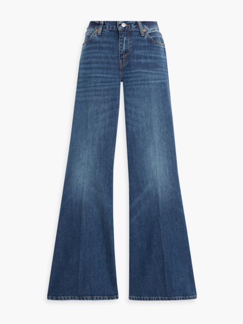 RE/DONE Mid-rise flared jeans