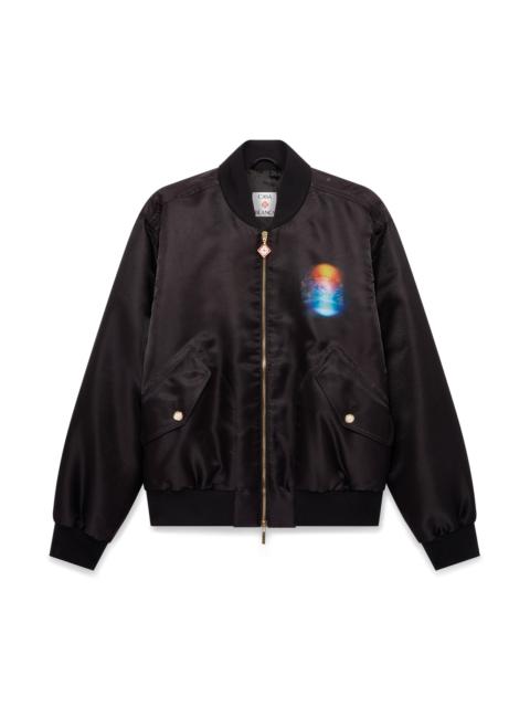 CASABLANCA Organza Gradient Bomber Jacket | Casablanca Paris