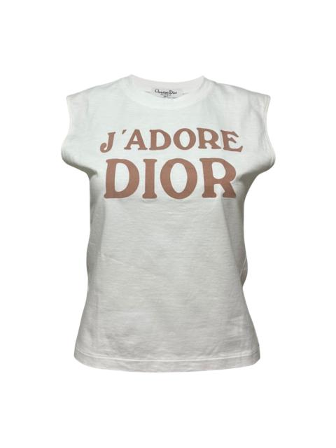 Dior CHRISTIAN DIOR Spring Summer 2002 "J'ADORE DIOR" Tank Top